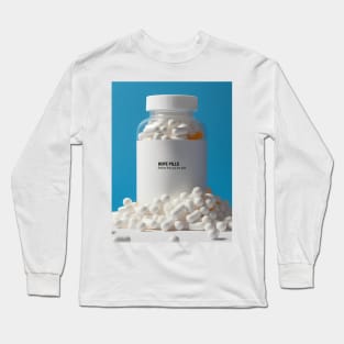 Hope Pills: A Bottle of Hope to cure the 2023 Hangover. Believe That You Are Able Long Sleeve T-Shirt